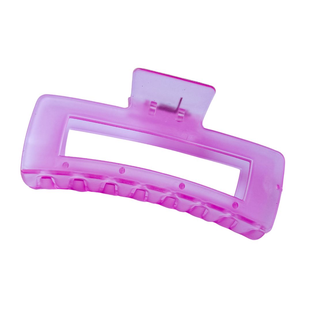 Pink Frost Jumbo Claw Clip