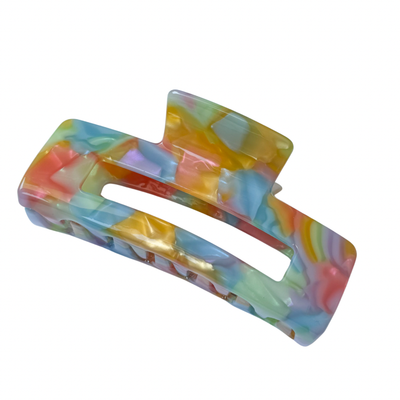 Rainbow Medium Claw Clip