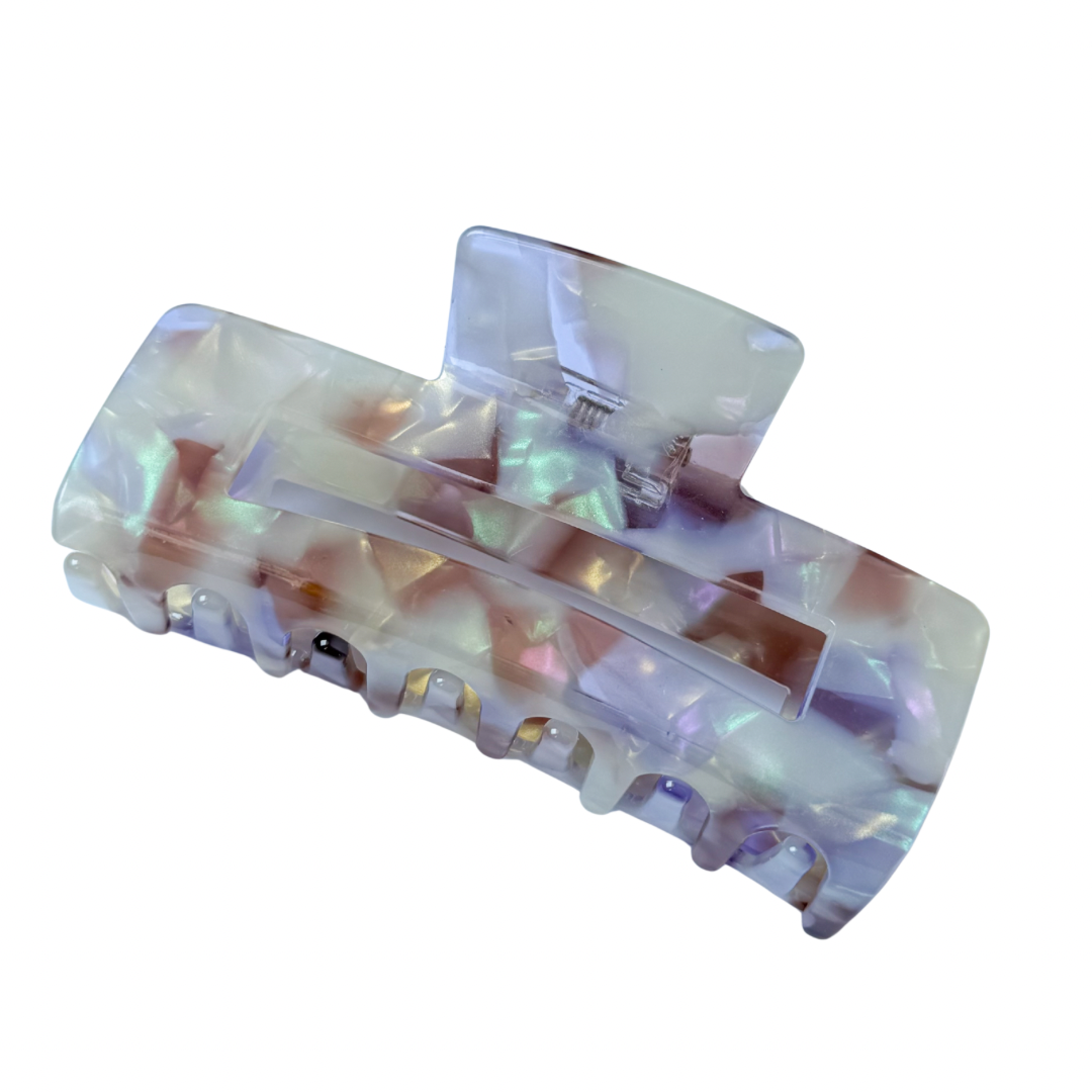 Purple Pearl | Medium Claw Clip
