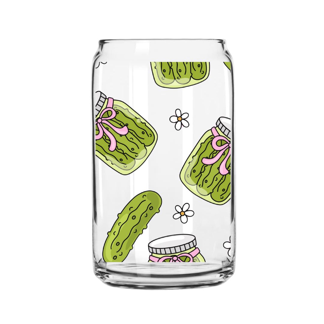 Pickle Glass Can