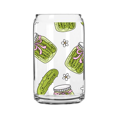 Pickle Glass Can