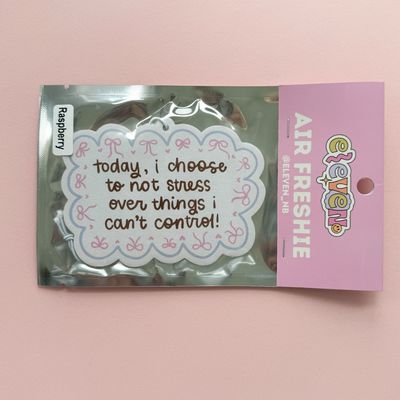 No Stress | Air Freshener | Raspberry