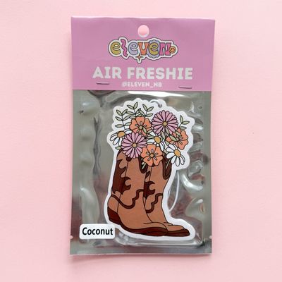Flower Boots | Air Freshener | Coconut
