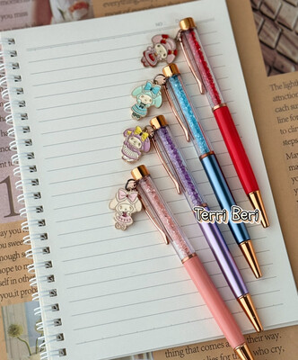 Kuromi Crystal Charm Pen
