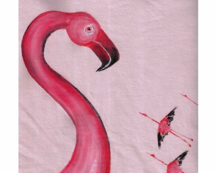 Flamingo rosa  Größe S/M