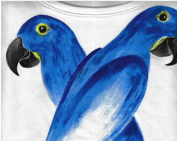 Papageien Größe L/XL