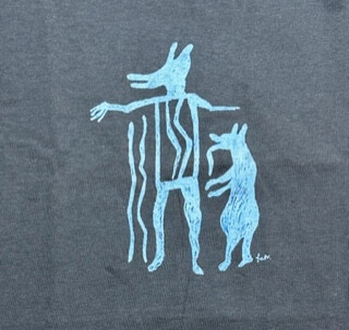 T-Shirt Bär und Wolf