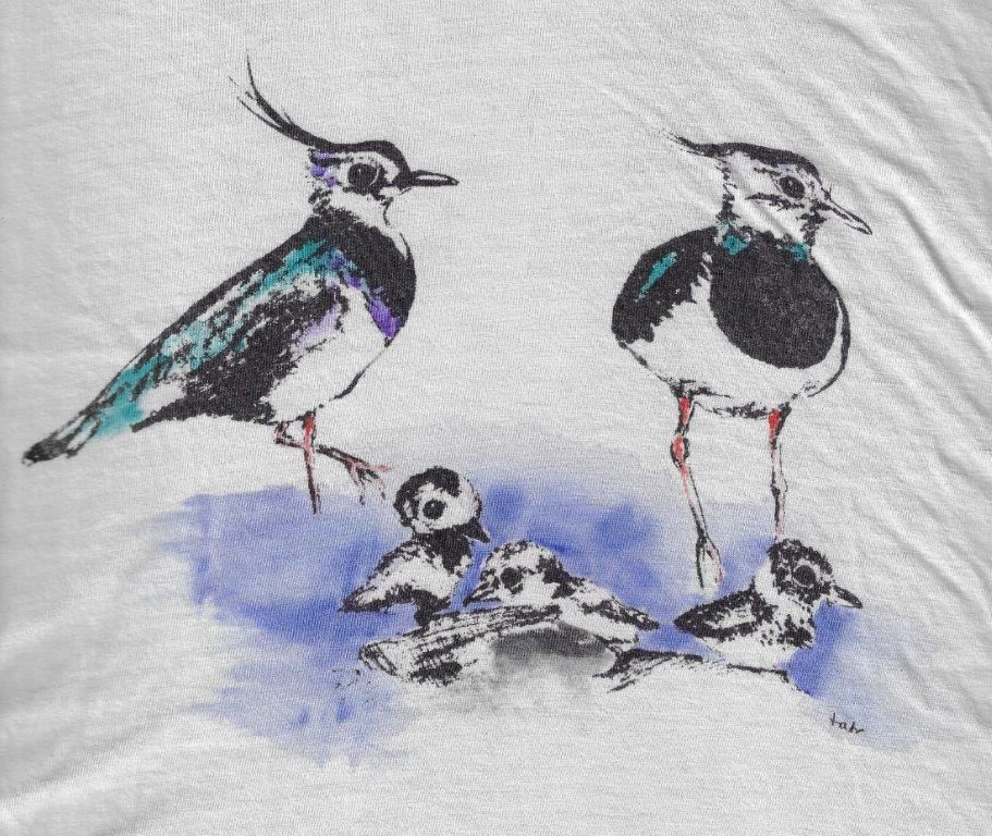 T-Shirt Kiebitz - Vogel des Jahres 2024