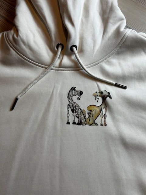 Kapuzensweatshirt Kamel & Zebra