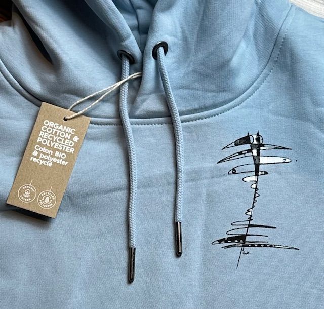 Kapuzensweatshirt Abstrakt