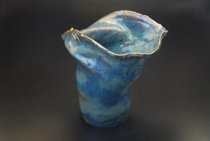 Tinten van blauw en groen     Prijs op aanvraag