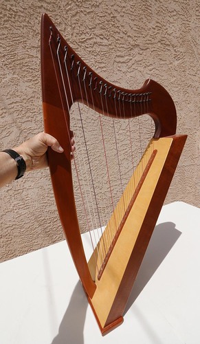 22 string celtic lap cheap harp