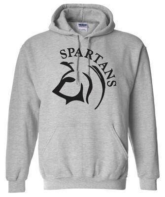 DHS - Sport Grey Spartans Hoodie