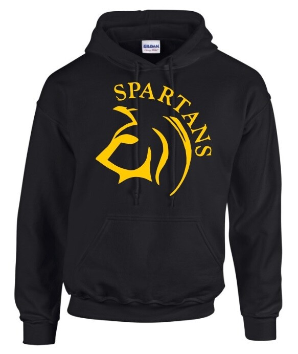 DHS - Black Spartans Hoodie