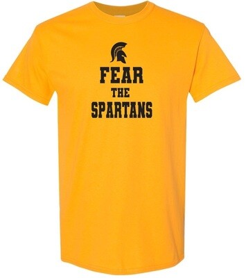 DHS - Yellow Fear the Spartans T-Shirt