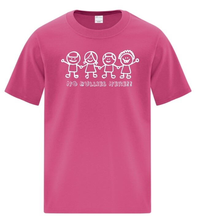 O&#39;Connell Drive Elementary - Anti-Bullying &quot;No Bullies Here&quot; Cotton T-Shirt