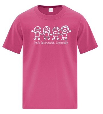 Astral Drive Elementary School - Anti-Bullying "No Bullies Here" Cotton T-Shirt