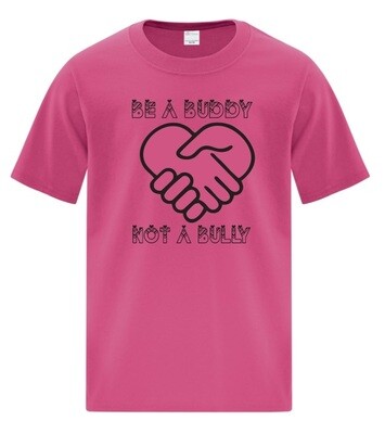 Bell Park - Anti-Bullying "Be a Buddy, Not a Bully" Cotton T-Shirt