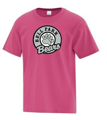 Bell Park - Pink Cotton T-Shirt