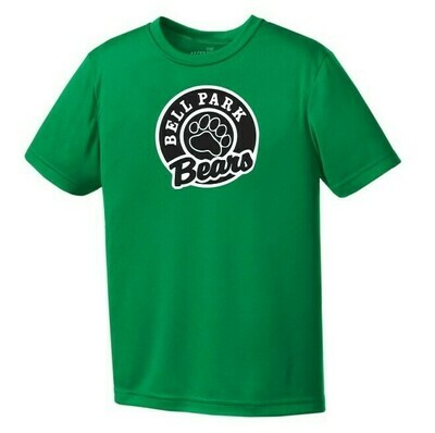 Bell Park - Green Moist Wick T-Shirt