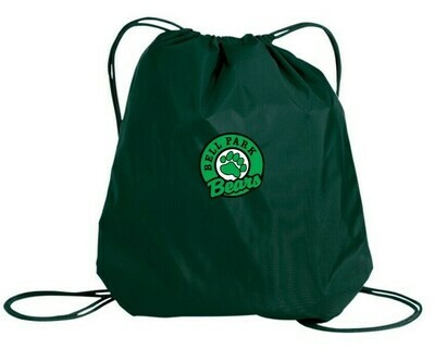 Bell Park - Dark Green Cinch Bag