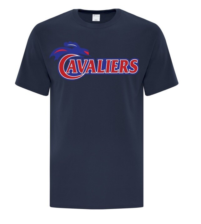 Cole Harbour High - Navy Cavaliers Cotton T-Shirt