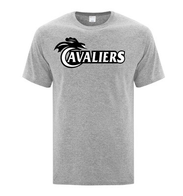 Cole Harbour High - Grey Cavaliers Cotton T-Shirt