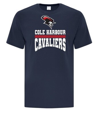 Cole Harbour High - Navy Cole Harbour Cavaliers Cotton T-Shirt
