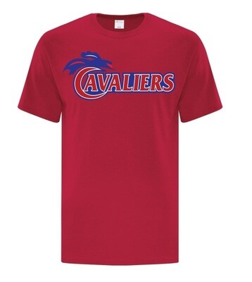 Cole Harbour High - Red Cavaliers Cotton T-Shirt
