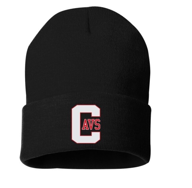 Cole Harbour High - Black CAVS Cuff Beanie