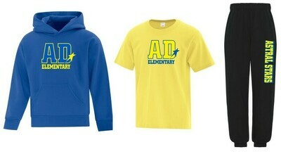 Astral Drive Elementary - AD Elementary Bundle (Hoodie, T-Shirt & Sweatpants)