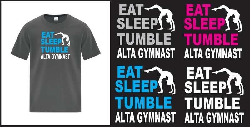 ALTA Gymnastics - Eat, Sleep, Tumble T-Shirt