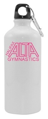 ALTA Gymnastics - ALTA Gymnastics Halifax Aluminum Water Bottle (Neon Pink Logo)