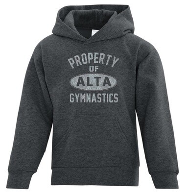 ALTA Gymnastics - Property of ALTA Hoodie (Oval)