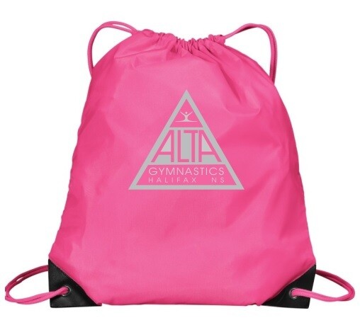 ALTA Gymnastics - Pink ALTA Logo Cinch Bag