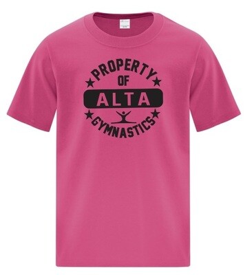 ALTA Gymnastics - Property of ALTA T-Shirt (Circle)