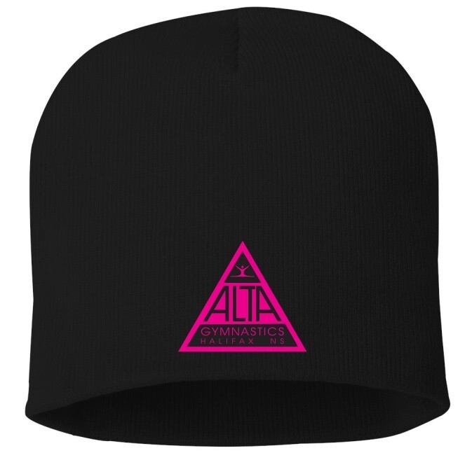 ALTA Gymnastics - Black ALTA Logo Beanie