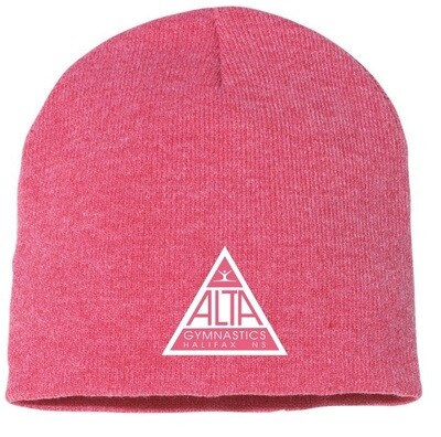 ALTA Gymnastics - Heather Red ALTA Logo Beanie