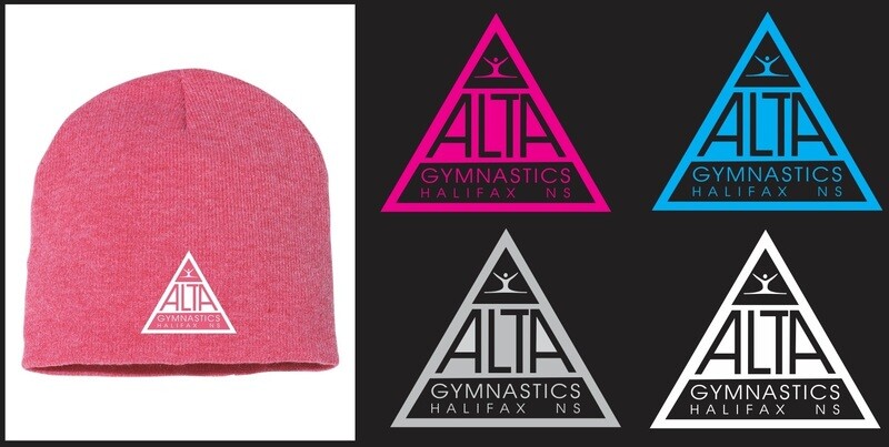 ALTA Gymnastics - Heather Red ALTA Logo Beanie
