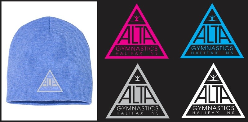 ALTA Gymnastics - Heather Royal ALTA Logo Beanie