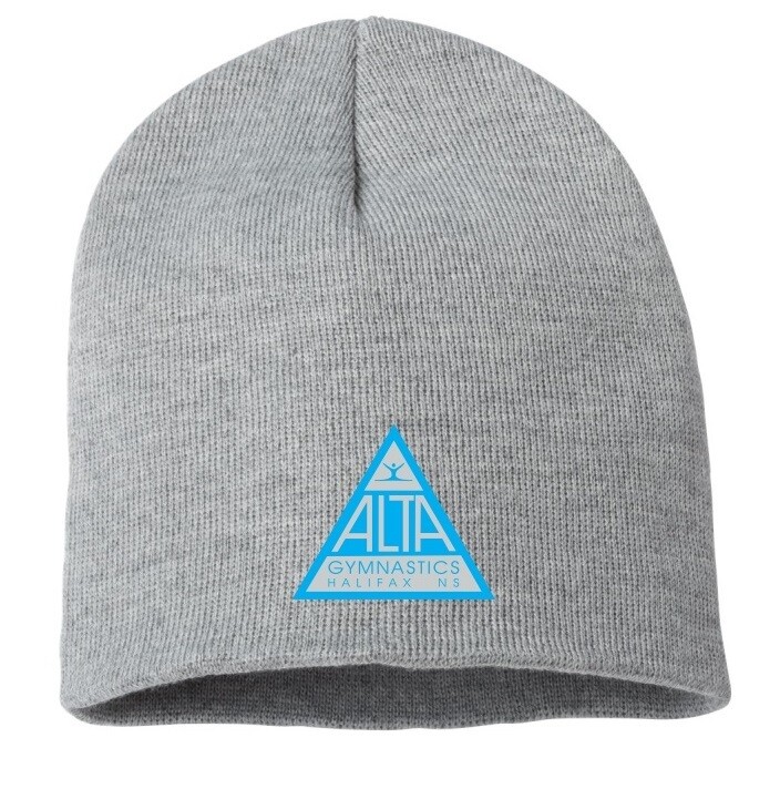 ALTA Gymnastics - Heather Grey ALTA Logo Beanie