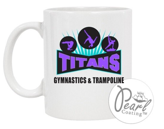 Titans Gymnastics &amp; Trampoline - Titans Logo Mug (Teal/Purple Logo)