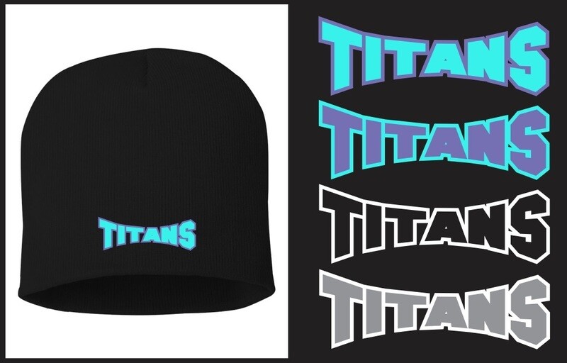Titans Gymnastics - Black Titans Beanie