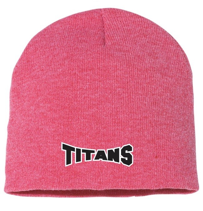 Titans Gymnastics - Heather Red Titans Beanie