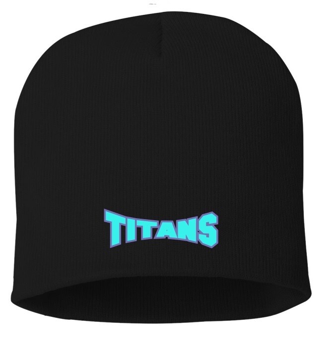 Titans Gymnastics - Black Titans Beanie