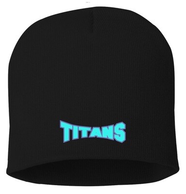 Titans Gymnastics - Black Titans Beanie