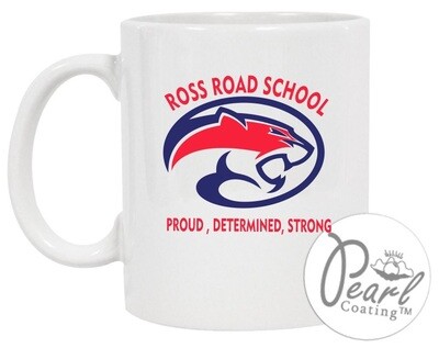 Ross Road - Ross Road Logo Mug (Navy & Red Logo)