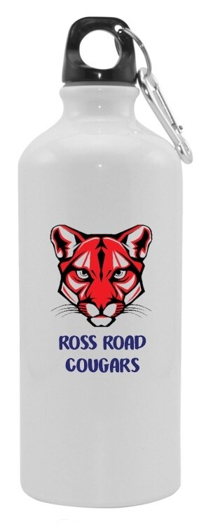 Ross Road - Ross Road Cougars Aluminum Water Bottle