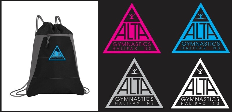 ALTA Gymnastics - ALTA Logo Varcity Cinch Bag
