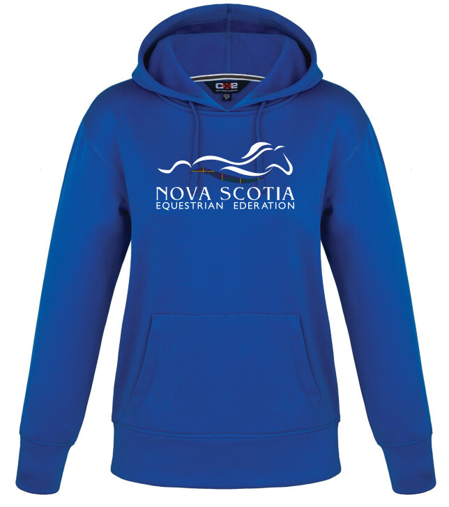 NSEF - Adult Blue Pull Over Hoodie (Full Chest Logo)